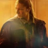 Hunter Schafer TV Series Blade Runner 2099 Cora Maroon Zip Up Jacket