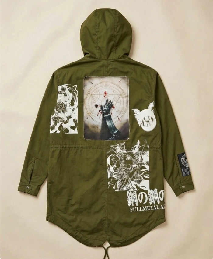 Hypland X FMAB Alchemy Olive Green Parka Jacket
