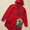 Hypland X FMAB Alchemy Red Parka Hooded Jacket