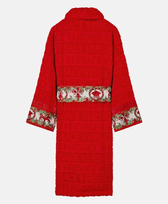 I Love Baroque Red Versace Robe - Image 2
