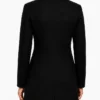 I Play Rocky 2026 AnnaSophia Robb Black Wool Coat Women