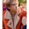 ICI TOUT COMMENCE Cesar Verneuil Shearling Car Coat
