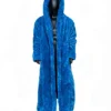 Ice Cube Blue Fur Coat