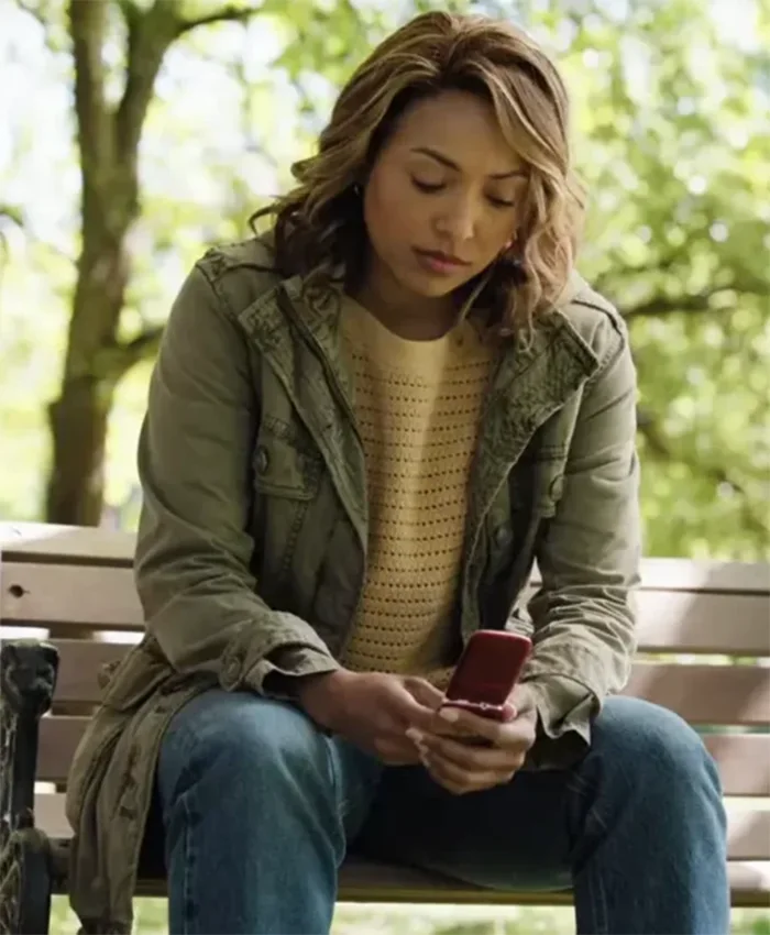 If I Run 2025 Kat Graham Green Jacket