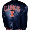 Illinois Fighting Illini Club Satin Jacket