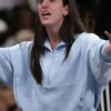Indiana Fever V Atlanta Dream Caitlin Clark Blue Cropped Jacket