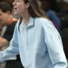 Indiana Fever V Atlanta Dream Caitlin Clark Blue Cropped Jacket Buy Now