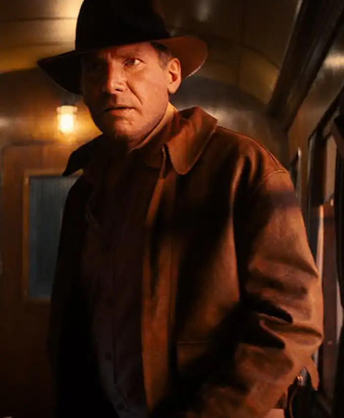 Indiana Jones And The Dial Of Destiny Harrison Ford Suede Jacket