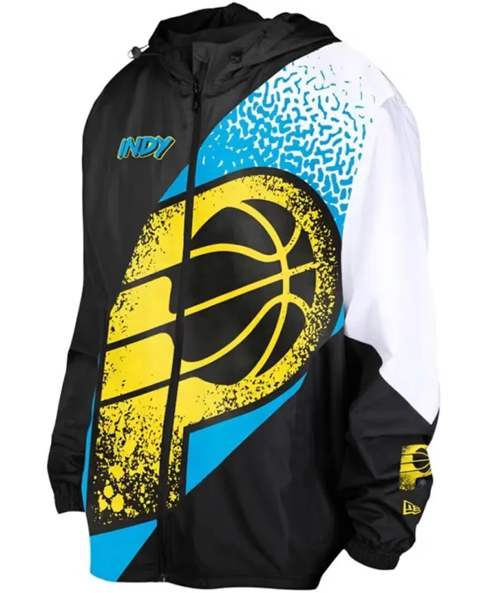 Indiana Pacers 24 25 City Edition Hooded Jacket
