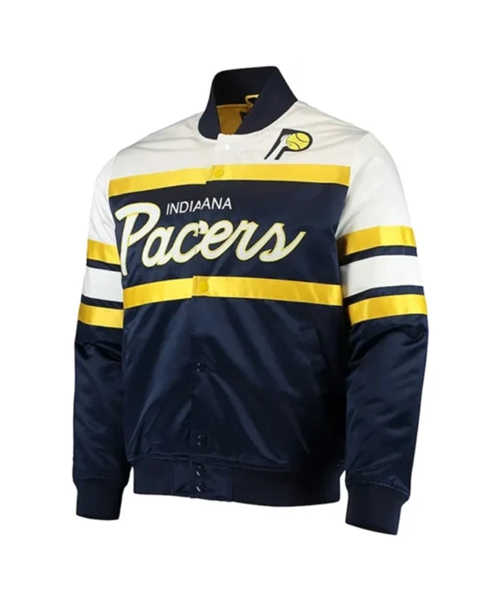 Indiana Pacers Special Script Varsity Jacket