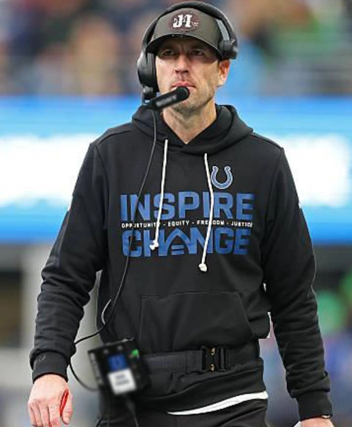 Indianapolis Colts 2025 Inspire Change Opportunity Equity Freedom Justice Pullover Black Hoodie