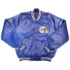 Indianapolis Colts 80s Blue Full Snap Satin Jacket