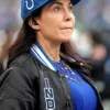 Indianapolis Colts Carlie Irsay Gordon Bomber Jacket