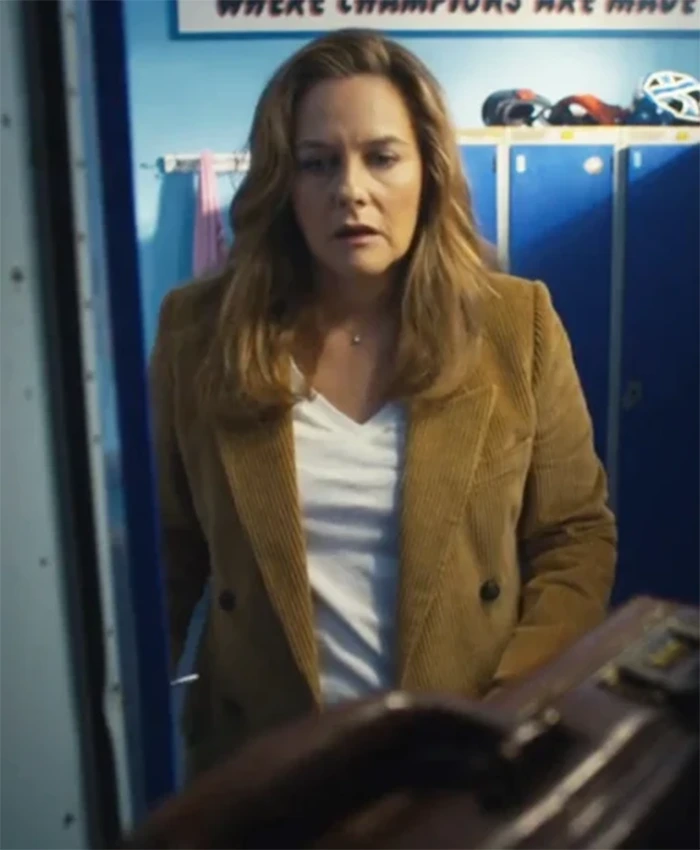 Irish Blood S01 Alicia Silverstone Brown Corduroy Blazer