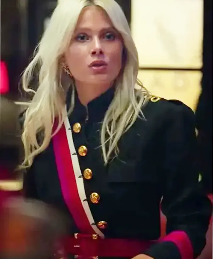 Isadora Artinan Elite S06 Military Black Wool Jacket