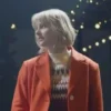 Its A Wonderful Knife Jane Widdop Orange Coat