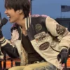 J Hope BTS SWIMSIDE Event 2026 Jung Hoseok Black And White Varsity Jacket
