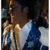 Jaafar Jackson Michael 2026 Blue Sequin Jacket