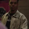 Jabari Banks TV Series Bel Air Season 03 Will Smith Snakeskin Jacket