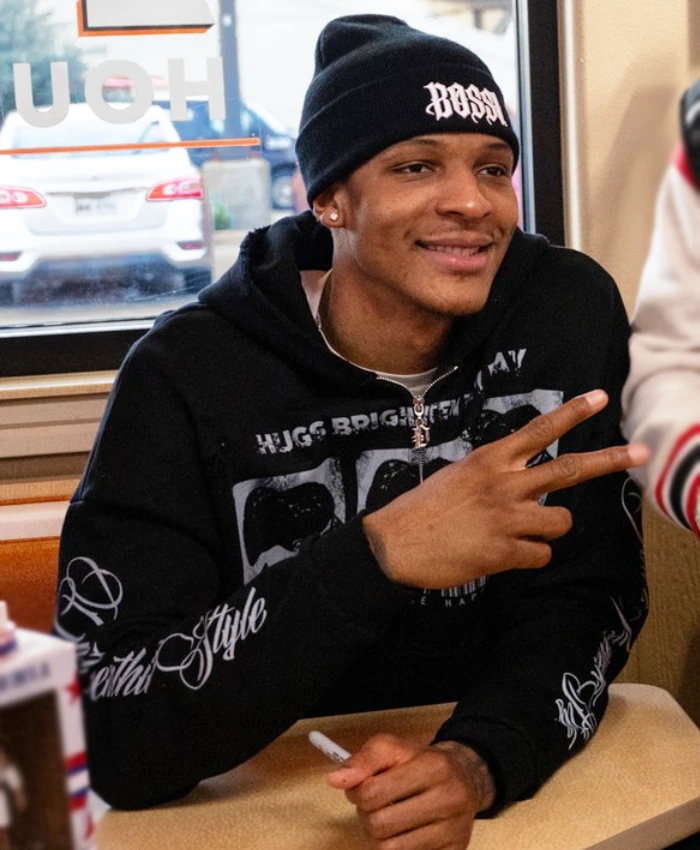 Jabari Smith Jr Whataburger Black Hoodie