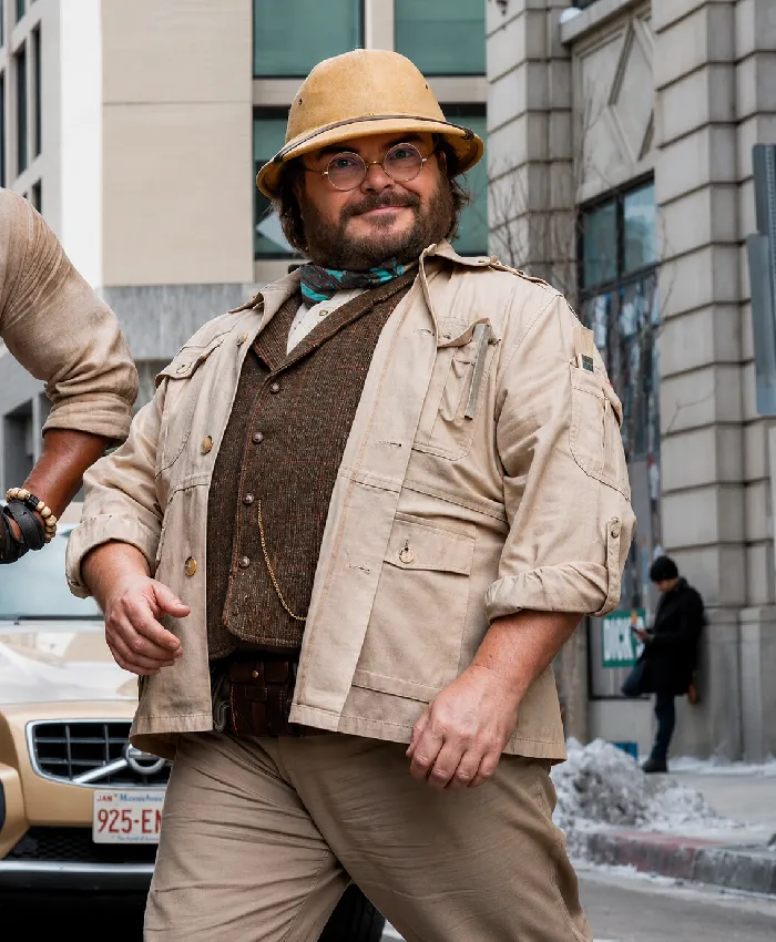 Jack Black Jumanji Open World Cotton Beige Jacket