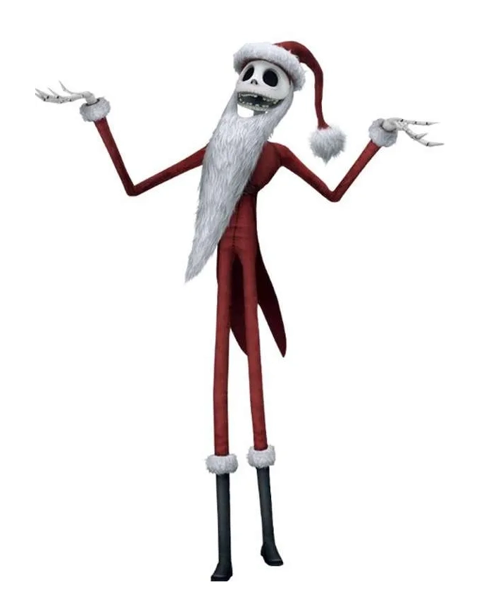 Jack Skellington Santa Costume Suit - Image 5