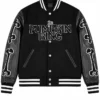 Jack Skellington The Nightmare Before Christmas The Pumpkin King Black Varsity Jacket Sale