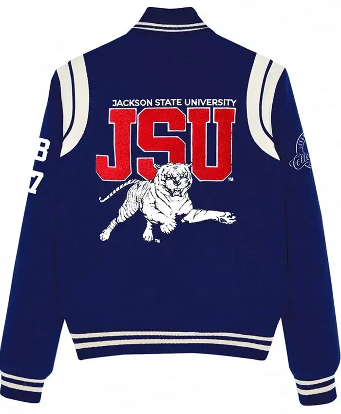 Jackson State University Navy Varsity Jacket
