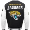 Jacksonville Jaguars Mashup Black And White Varsity Jacket