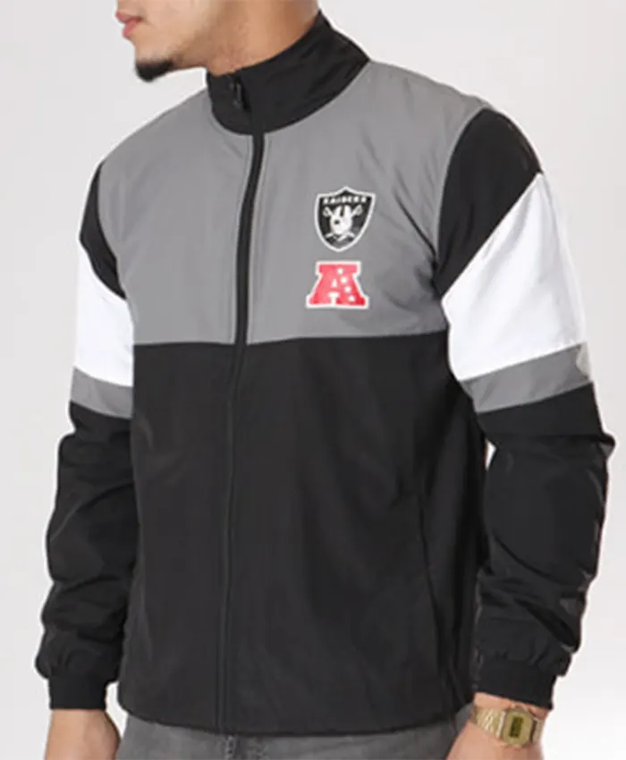 Jacob Las Vegas Raiders Full Zip Track Jacket