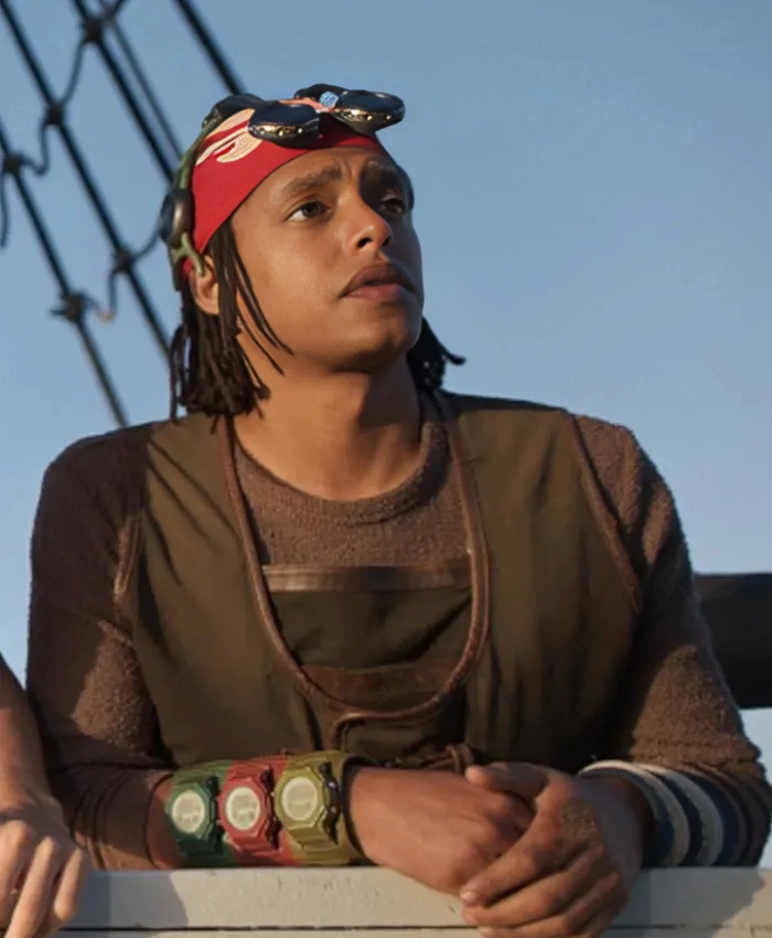 Jacob Romero TV Series One Piece S02 Usopp Brown Vest