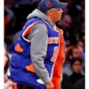 Jalen Brunson New York Knicks Blue Puffer Vest