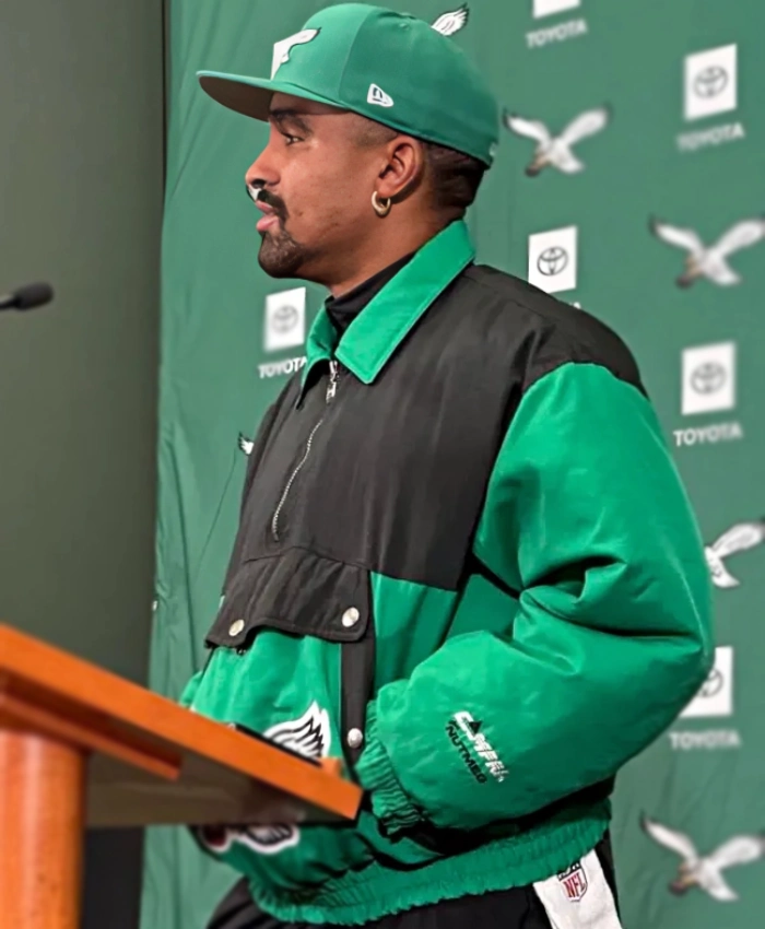 Jalen Hurts Eagles Campri Jacket