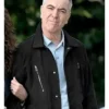 James Nesbitt Run Away 2026 Black Cotton Jacket