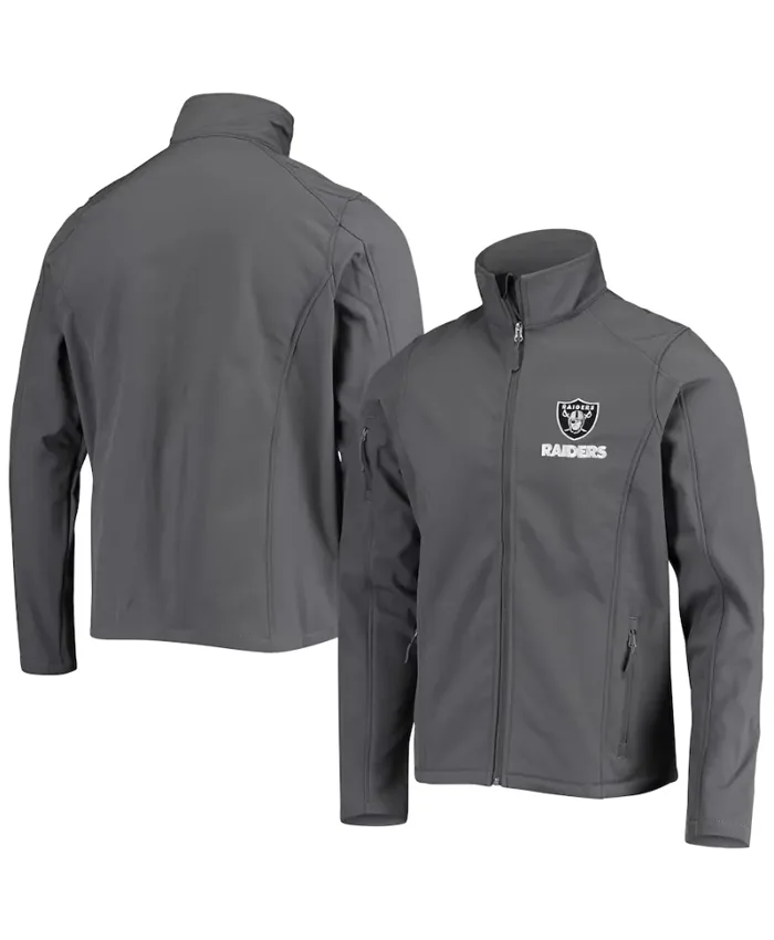 Jameson Las Vegas Raiders Grey Full Zip Jacket
