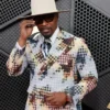 Jamie Foxx Grammy 2026 Red Carpet Houndstooth Suit Buy Now