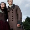 Jamie Fraser Outlander Double Breasted Coat