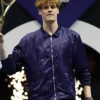 Jannik Sinner Six Kings Slam 2025 Navy Jacket