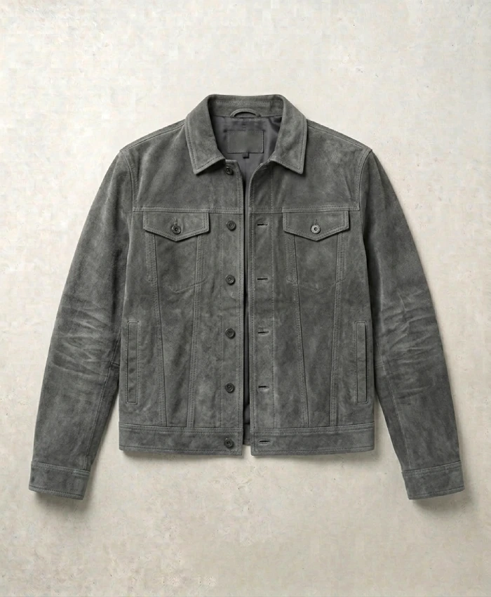 Jared Shoemaker The Voice Leather Trucker Jacket