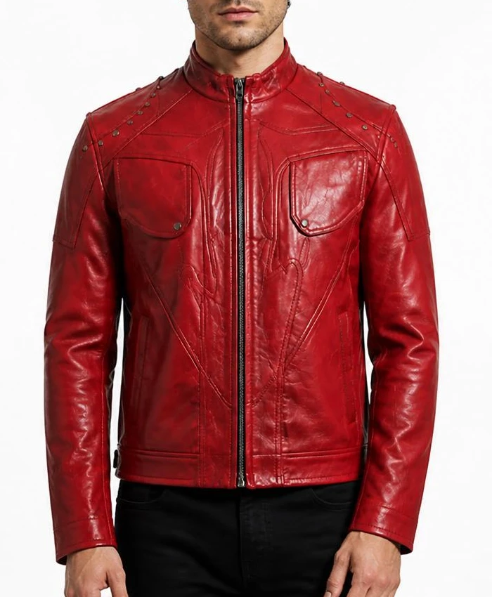 Jason Derulo Roundhay Festival 2026 Red Jacket Mens