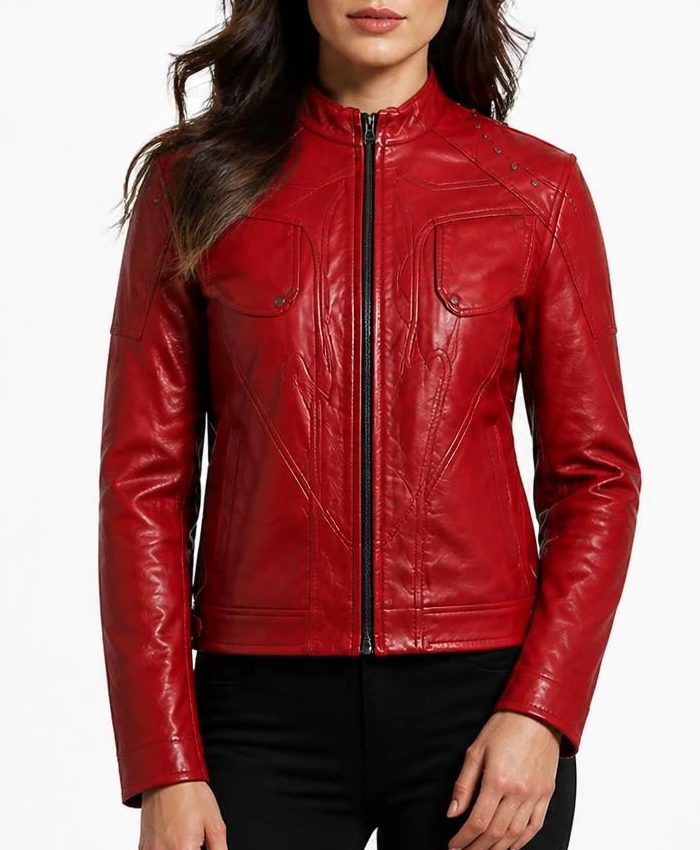 Jason Derulo Roundhay Festival 2026 Red Jacket Womens