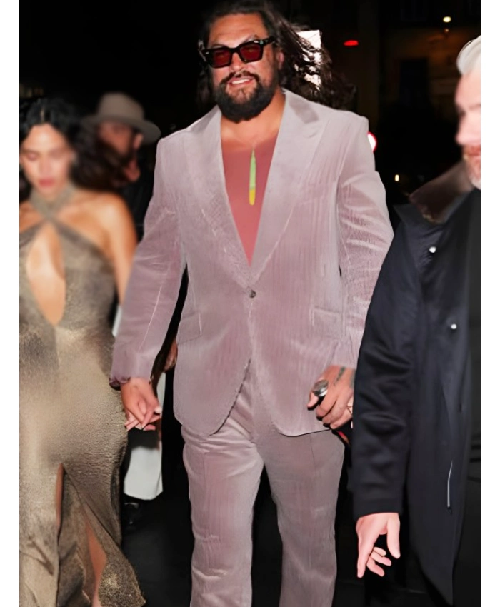 Jason Momoa Film The Wrecking Crew 2026 Jimmy Velvet Suit