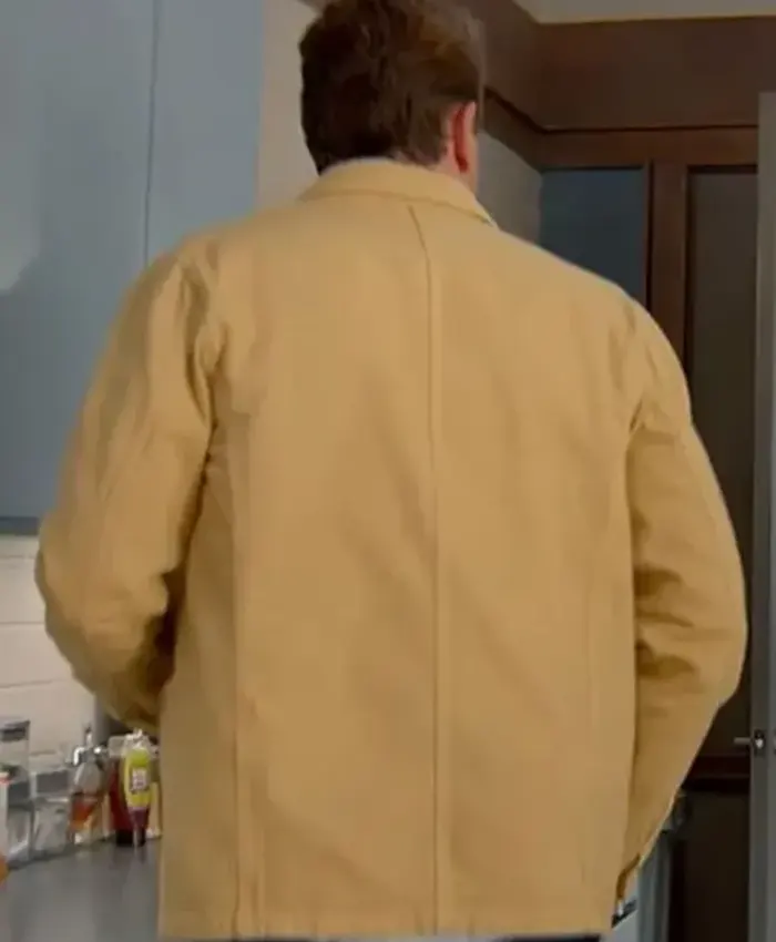 Jason Segel Shrinking Yellow Coton Jacket