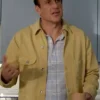 Jason Segel Shrinking Yellow Cotton Jacket