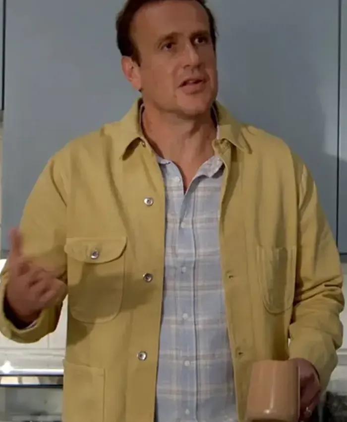 Jason Segel Shrinking Yellow Cotton Jacket