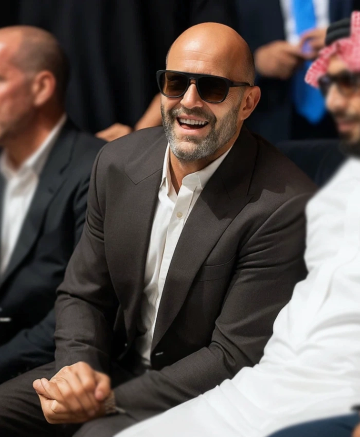Jason Statham Canelo Vs Crawford Fight Suit