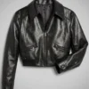 Javicia Leslie High Potential 2026 Leather Jacket