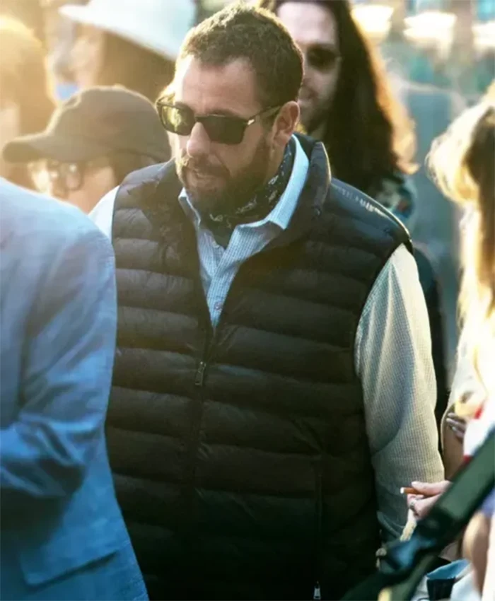 Jay Kelly 2025 Adam Sandler Puffer Vest