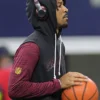 Jayden Daniels Commanders Sleeveless Hoodie