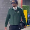 Jayden Daniels Green Cotton Jacket